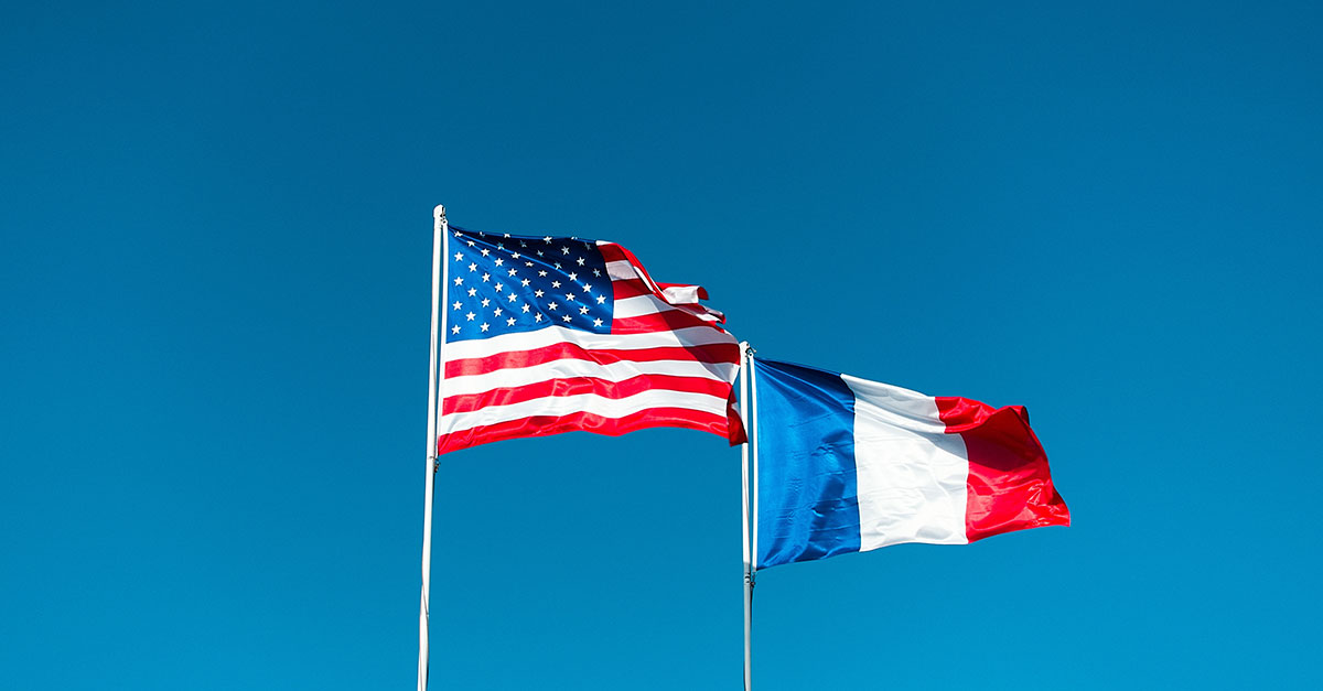 Trump amenaza con imponer aranceles del 100% al vino y el champán franceses, Macron se resiste