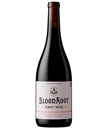 BloodRoot Sonoma County Pinot Noir 2023 es uno de los Pinot Noir de California más asequibles.