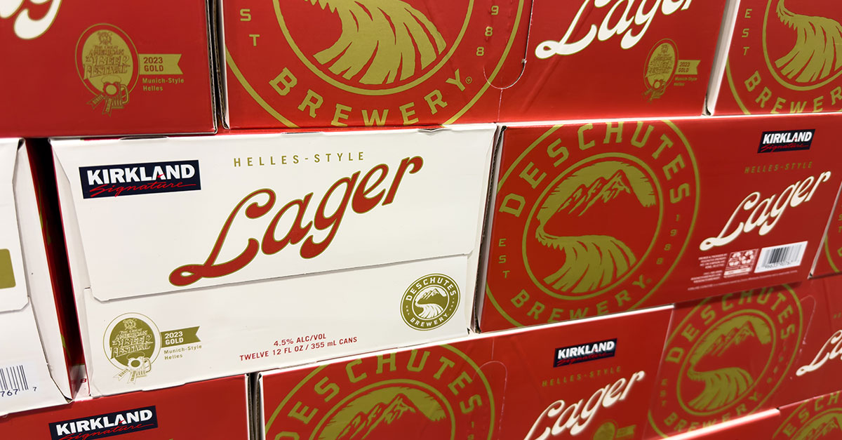 Costco discontinuará las cervezas Kirkland de marca compartida y pondrá fin a su asociación con Deschutes