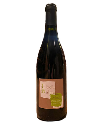 Elodie Balme Côtes du Rhône Villages Roaix 'Champs Libres' es una alternativa al Château Rayas.