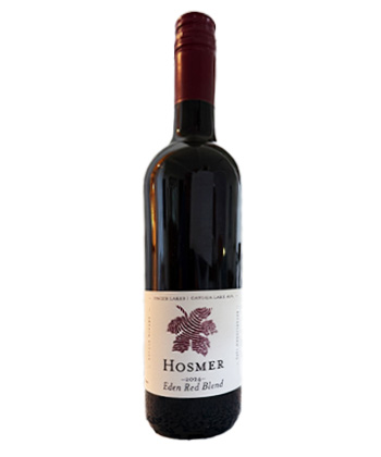 Hosmer Winery Eden Red Blend 2024 es una de las mejores mezclas de tintos de Finger Lakes de Nueva York.