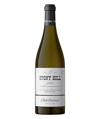 Stony Hill Chardonnay es uno de los vinos de Napa más subestimados, según los sommeliers.