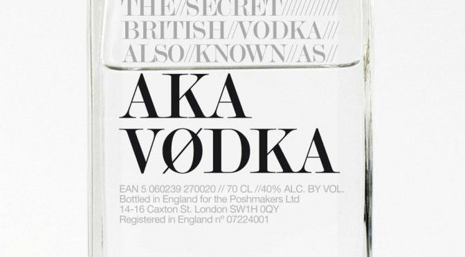 AKA, vodka británico al servicio de su majestad