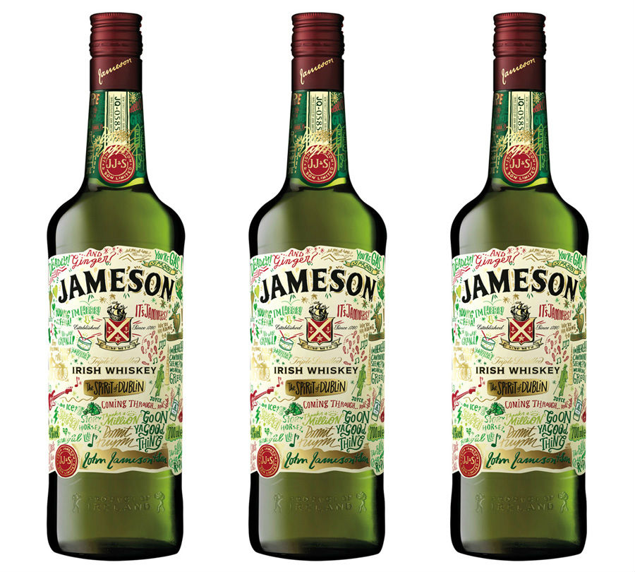 St. Patrick’s Day packaging, de Jameson